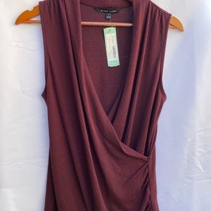 NWT Maroon 41 Hawthorn Tank Blouse in a sz M